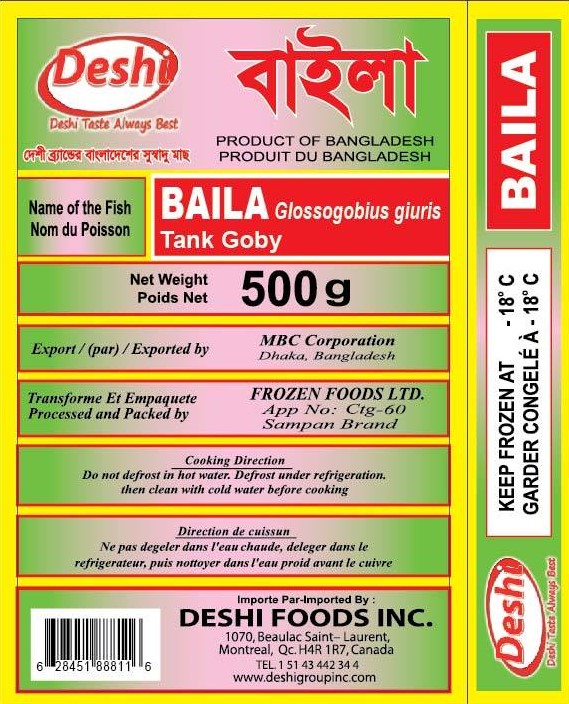 baila fish paket back